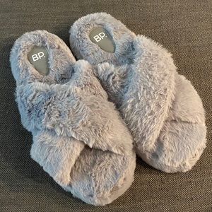 Furry Slipper Sandals